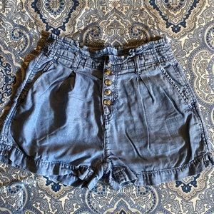 American Eagle high-rise shorts size 0